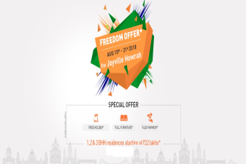 Avail the Freedom Offer at Shapoorji Pallonji Joyville Howrah in Kolkata